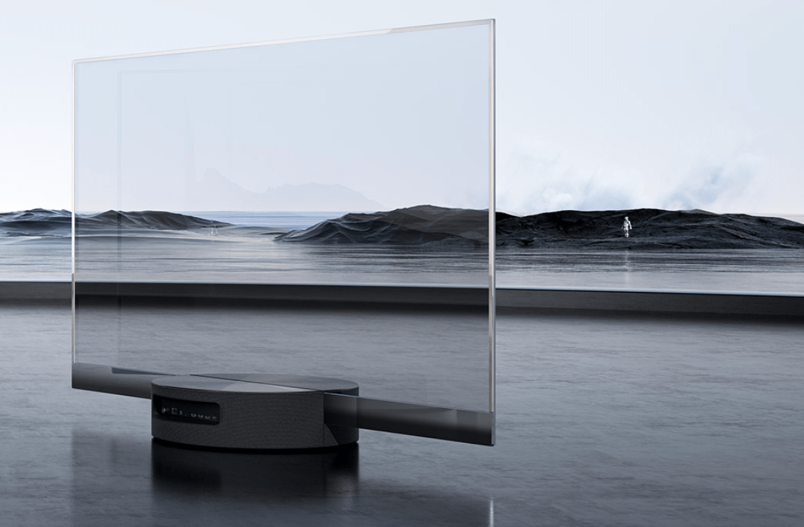 原创这款电视居然是透明的国内首款透明电视来了