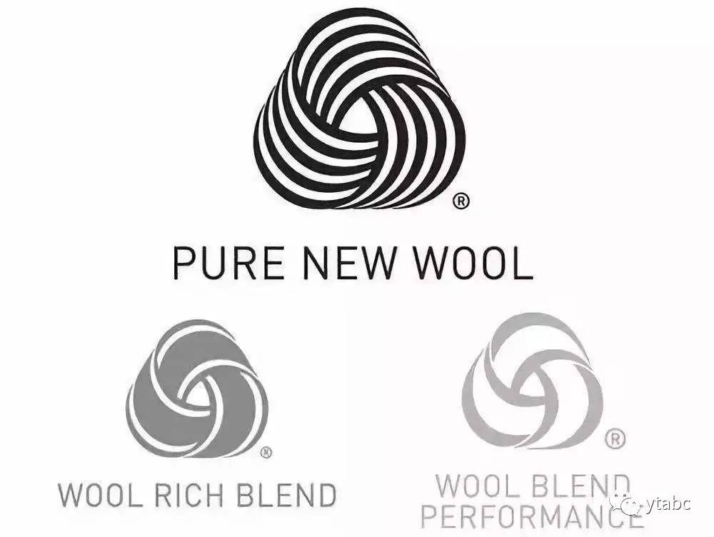 woolmark:纯羊毛 woolmark blend:高比例混纺羊毛 wool blend:混纺
