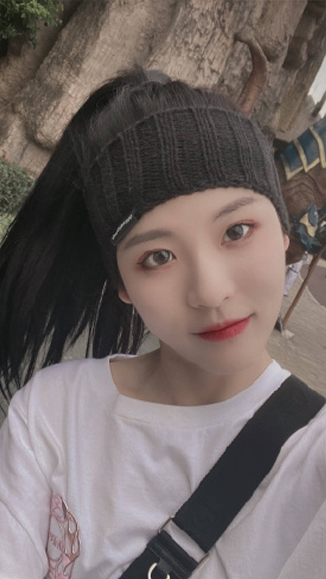 snh48孙芮公园长腿美