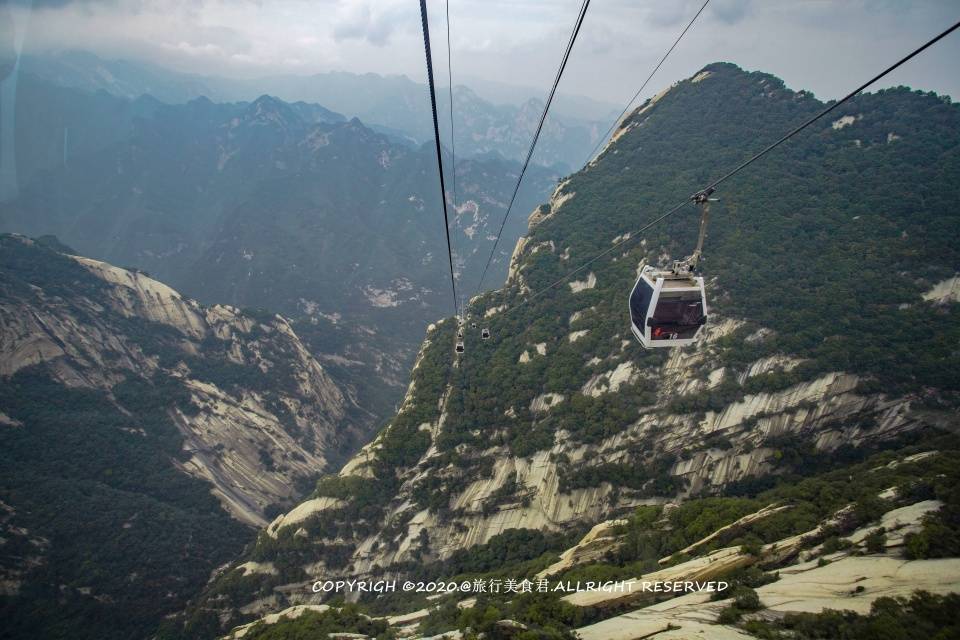 乘世界第一纜車賞西嶽華山之險