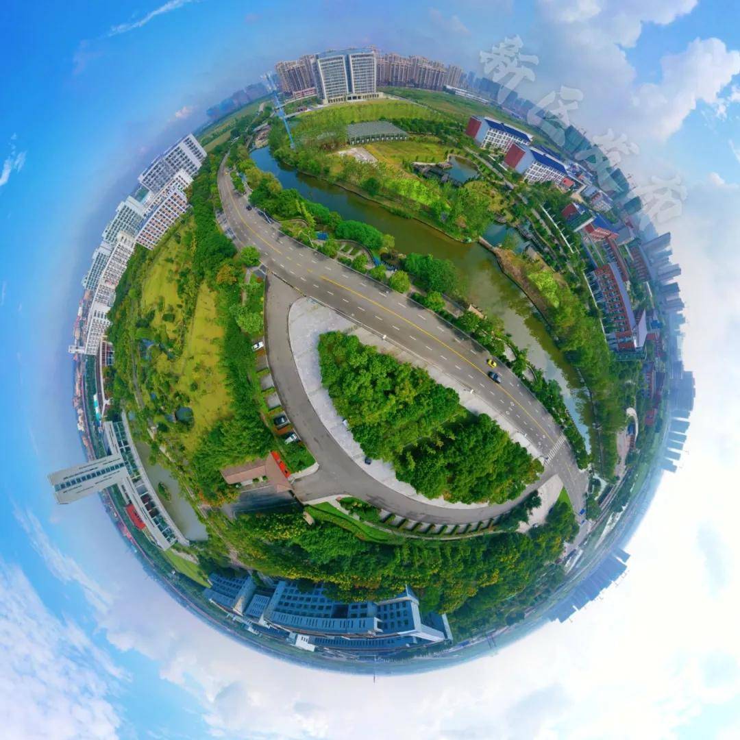360度全景宁波杭州湾新区,带你凌空俯视这颗大湾区之心