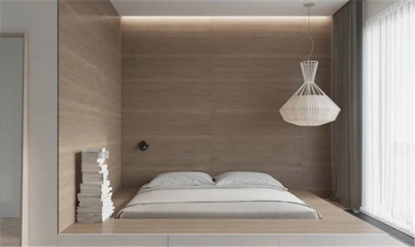 原创卧室不足10㎡放不下床不如直接做个地台床省空间又能收纳