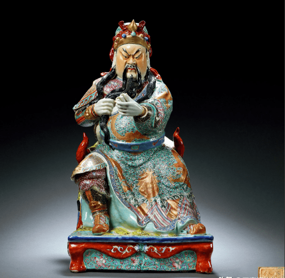 真没想到万把块钱就能在正规拍卖场上收到这么好的关公像