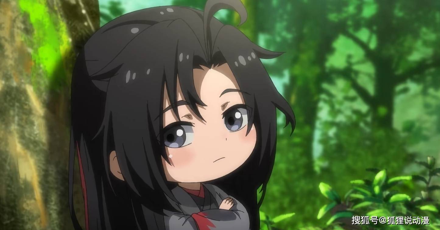 q版老祖羡首次登场汪叽也会嫌弃羡羡较真的羡羡只有3岁