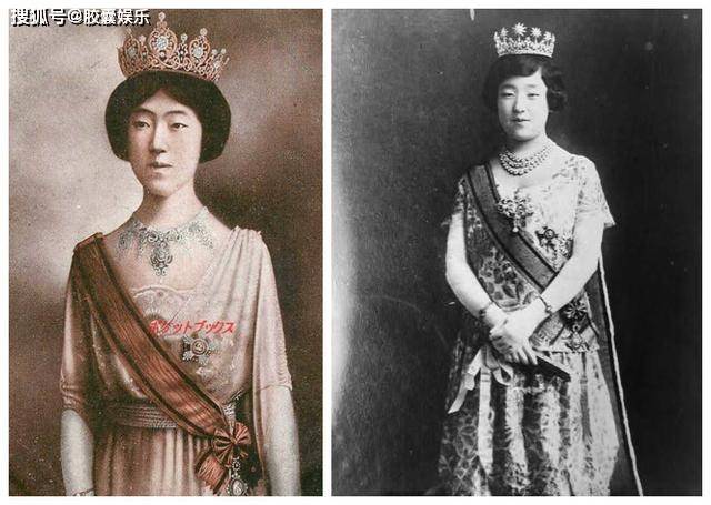这种改变来自日本的良子皇后,她使用的时候,皇冠还是漂亮又闪耀的款式