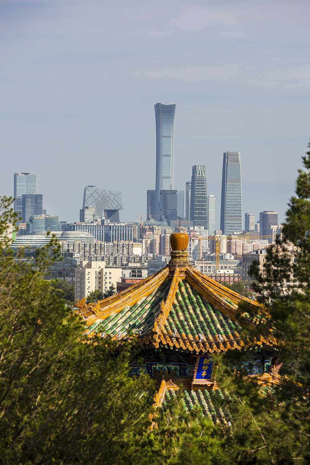 走走停停实拍北京中轴线上的风景