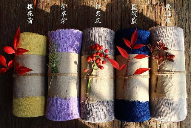 diy草木扎染丨爱了原来用它也可以染出这么漂亮的颜色内附教程