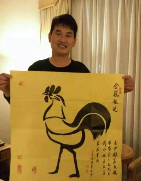 原创农民歌唱家朱之文书法作品要价1万网友不贵值得收藏