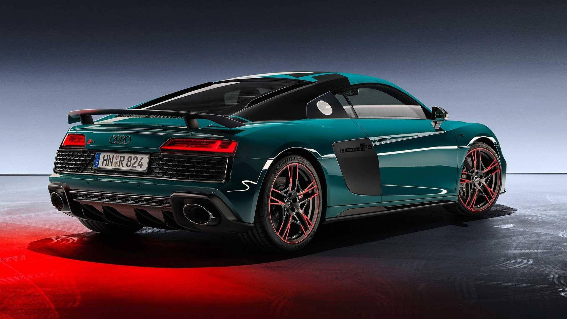 庆祝纽北五次冠,迟暮英雄的发光时刻,奥迪r8绿色地狱版发布