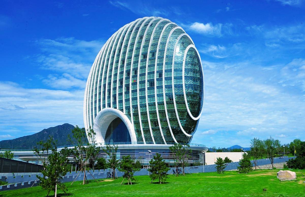 北京外观最有个性的建筑高97米既像扇贝却更像蜗牛