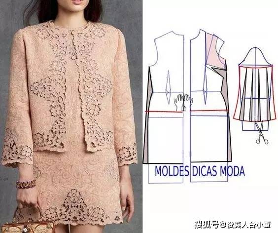 外套|俊美人台小董/国外大牌服装纸样及裁剪图整理推荐