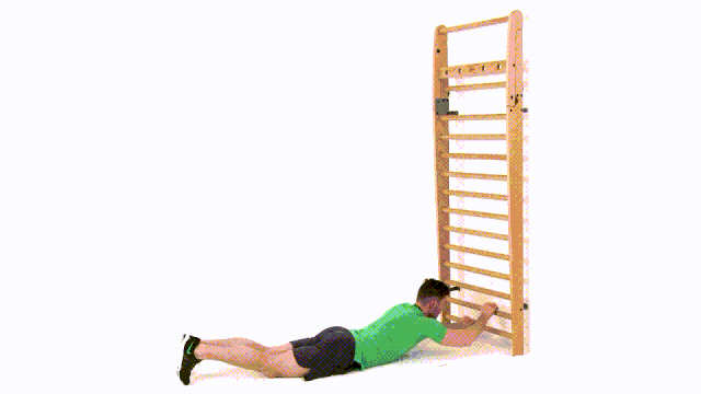 肋木架锻炼图图片