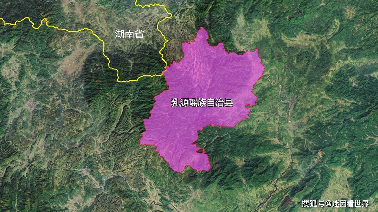 12张地形图快速了解广东省韶关市的10个市辖区县市