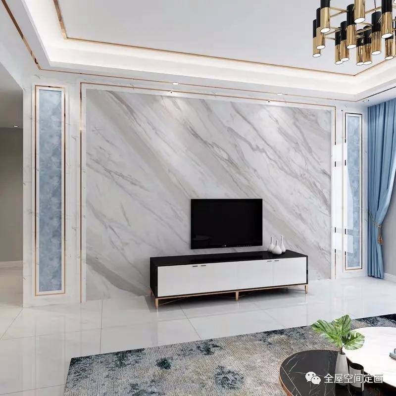 2020年新款大理石纹背景墙,你pick哪一款?_手机搜狐网
