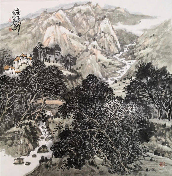 画家安忠作品欣赏