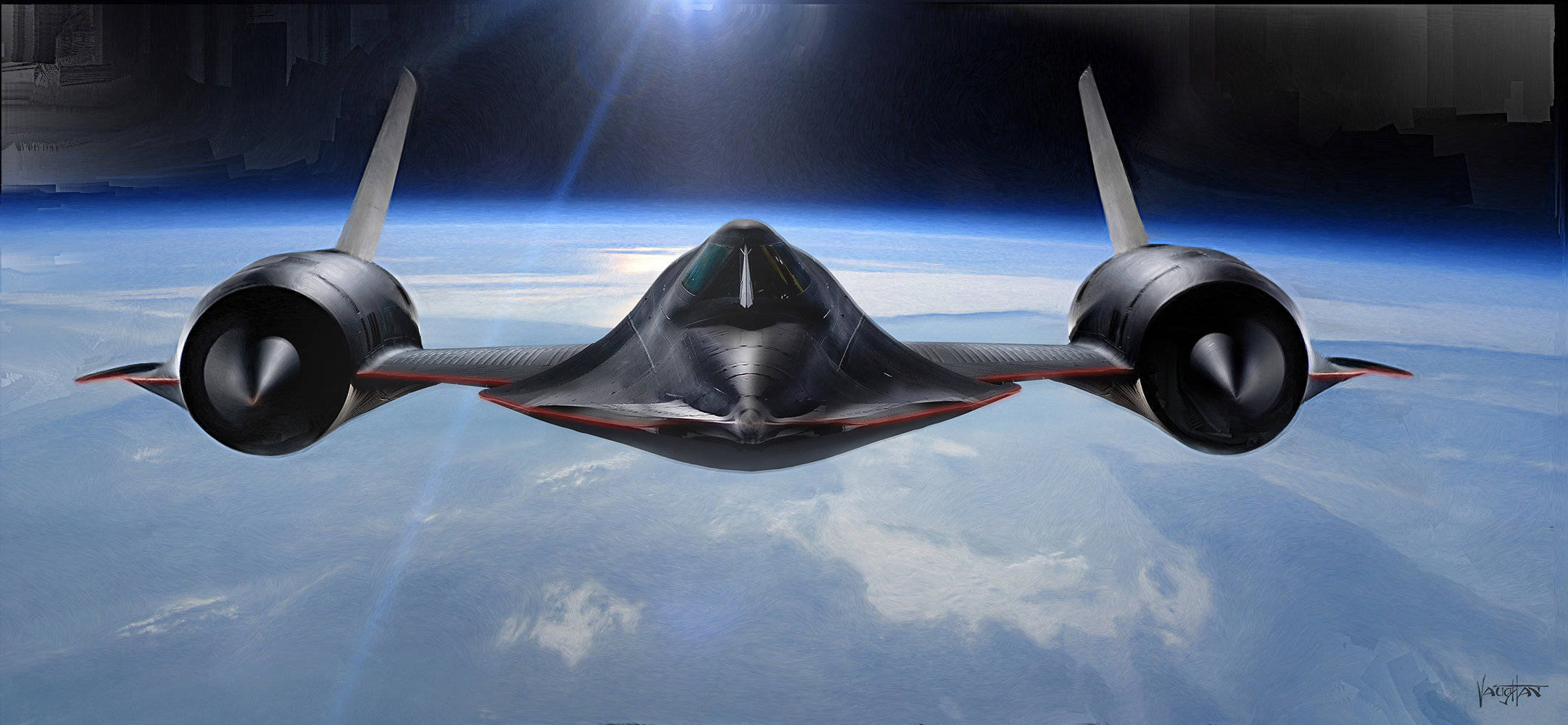 美国黑鸟高超音速飞机图片