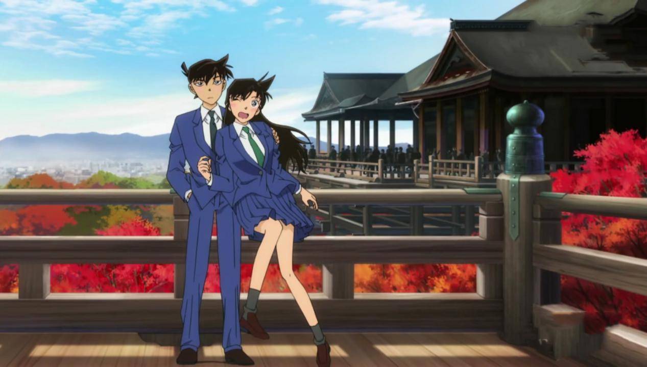 名柯修学旅行信息量太大,灰原哀吃醋脸红,新兰差点"合体"_柯南