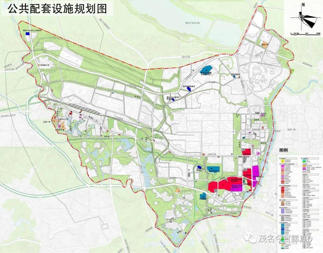 公共配套设施规划图