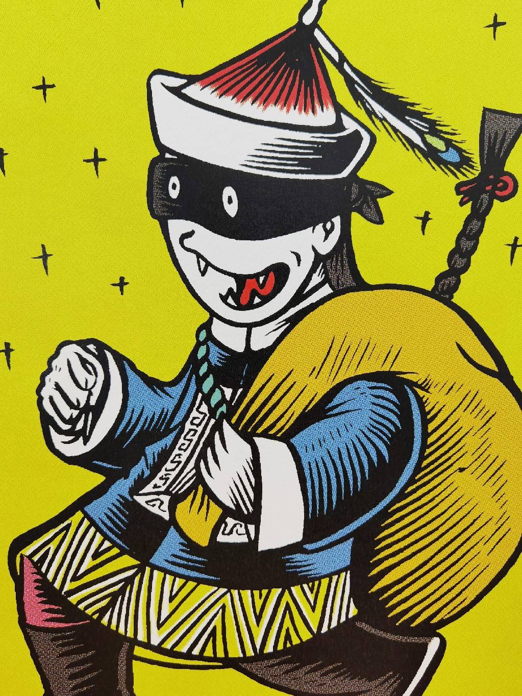 艺术家曹征中西结合的绘画艺术