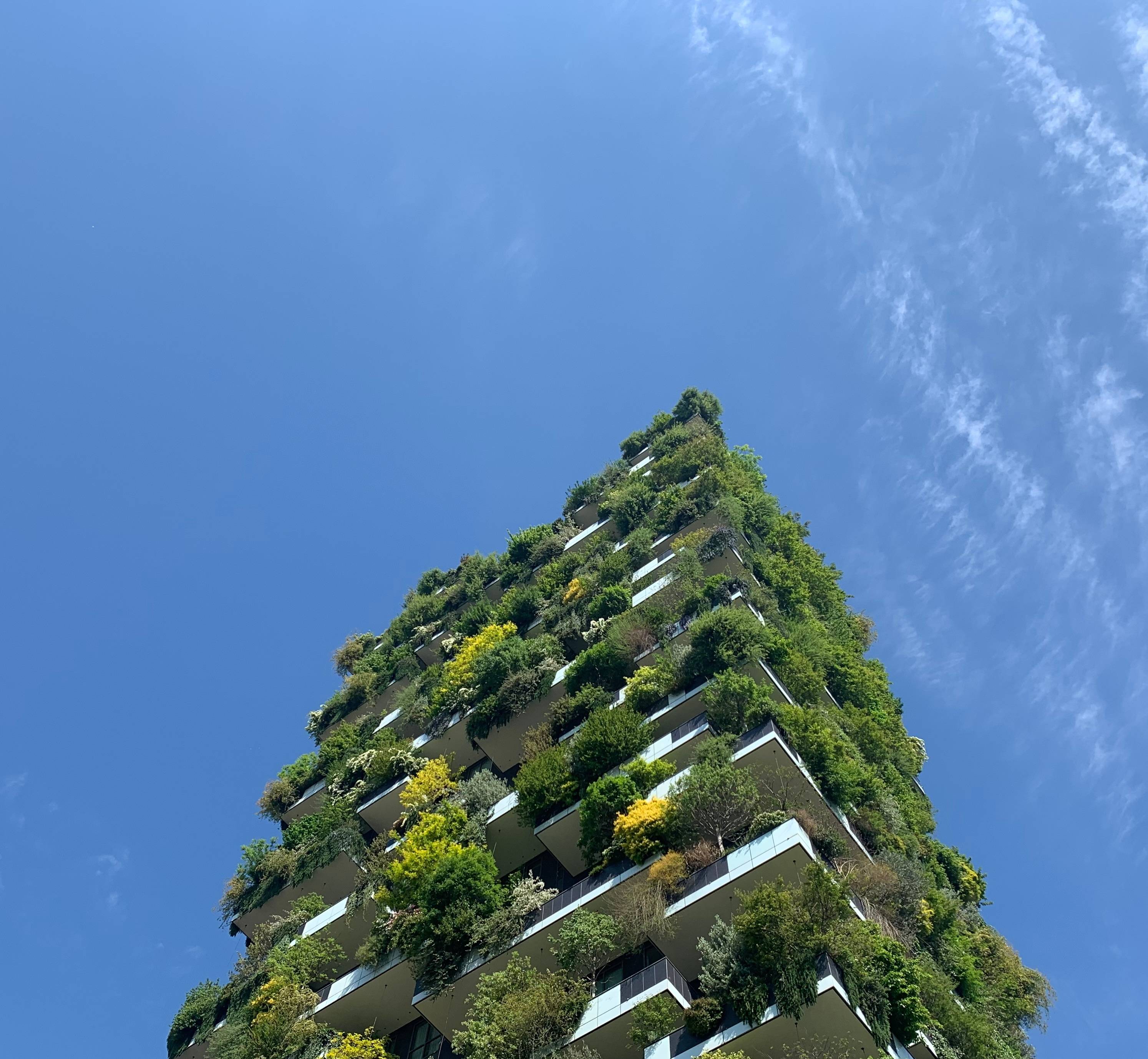 米兰新晋的地标,垂直森林,世界上第一对绿色公寓