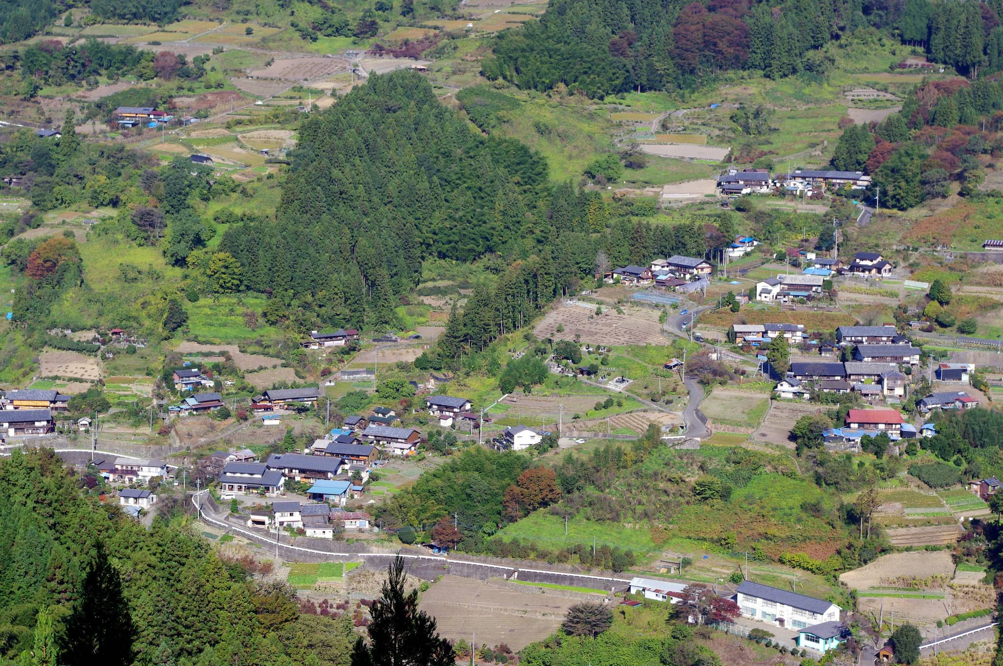 的乡镇,因为老龄化问题,地处在偏远的看那町成为了日本各界关注的地方