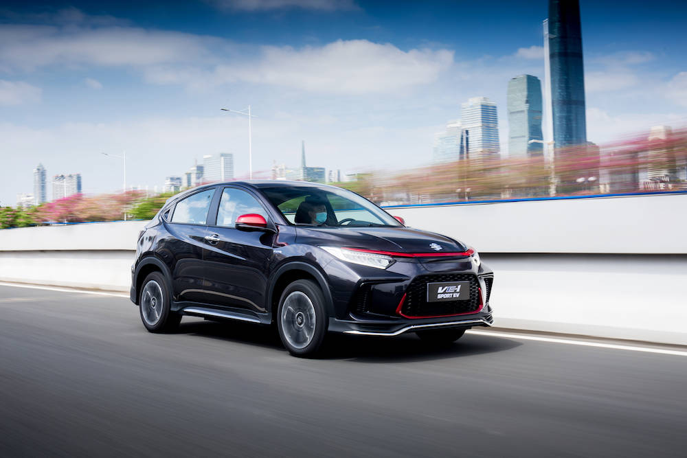 试广汽本田理念首款纯电suv外观激进而战斗行驶品质是一绝