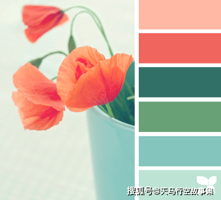 配色方案色彩搭配大全春天篇