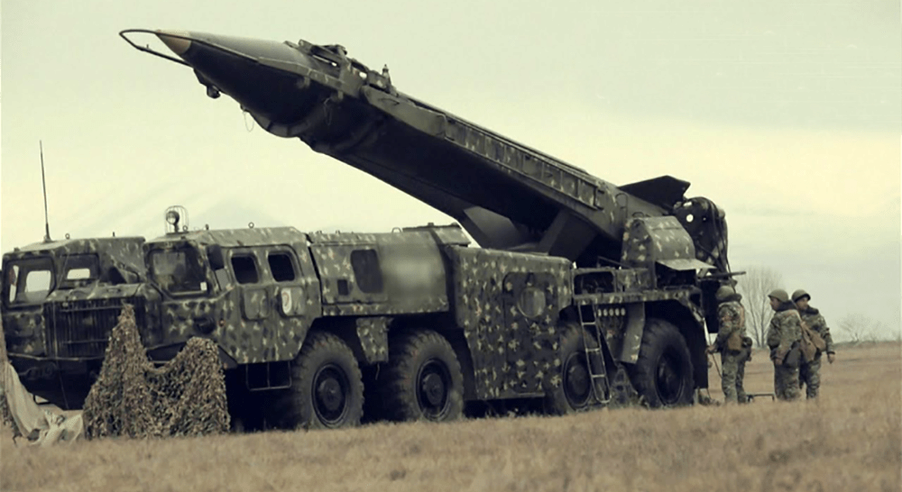 前方战况吃紧,亚美尼亚再次发射飞毛腿弹道导弹