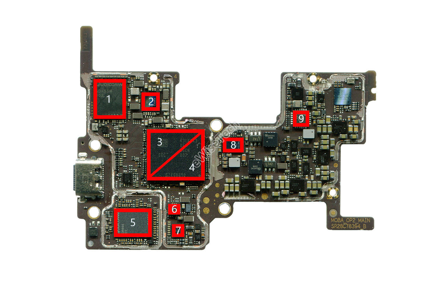联想拯救者电竞手机pro拆解:异形结构,罕见的五段式结构