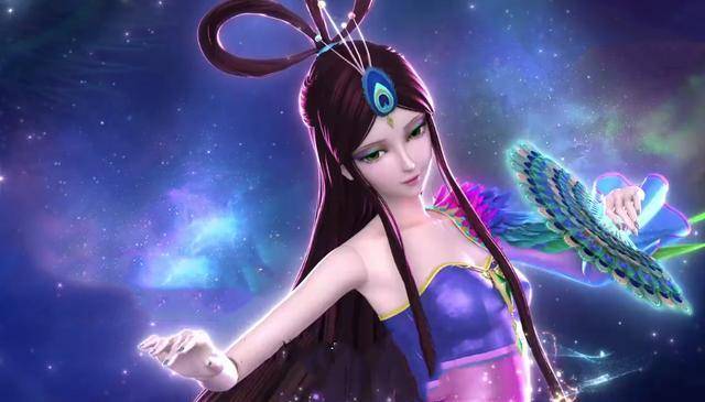 原创叶罗丽孔雀恢复力量后的新模样觉醒镜子能力后会黑化吗