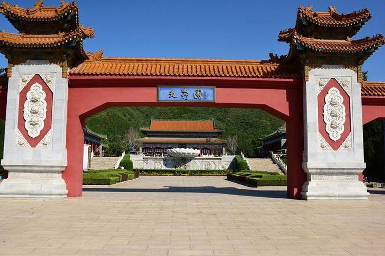 北京昌平天寿陵园今日剪影