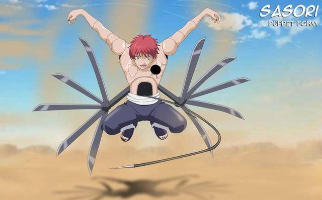 百机操演的傀儡居然拥有写轮眼和轮回眼,这是怎么一回事?_赤砂之蝎