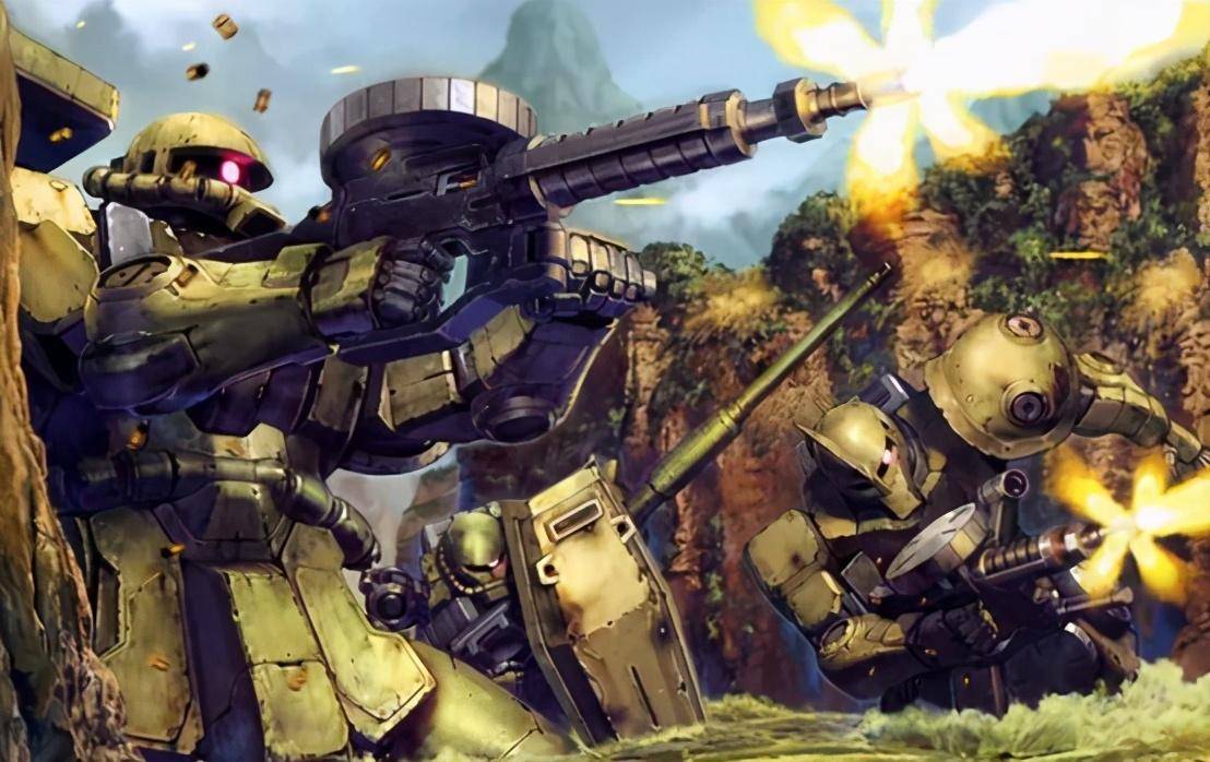 男人的座驾:扎古要问高达里哪个机体是影响最深远的杂兵机,恐怕非吉翁