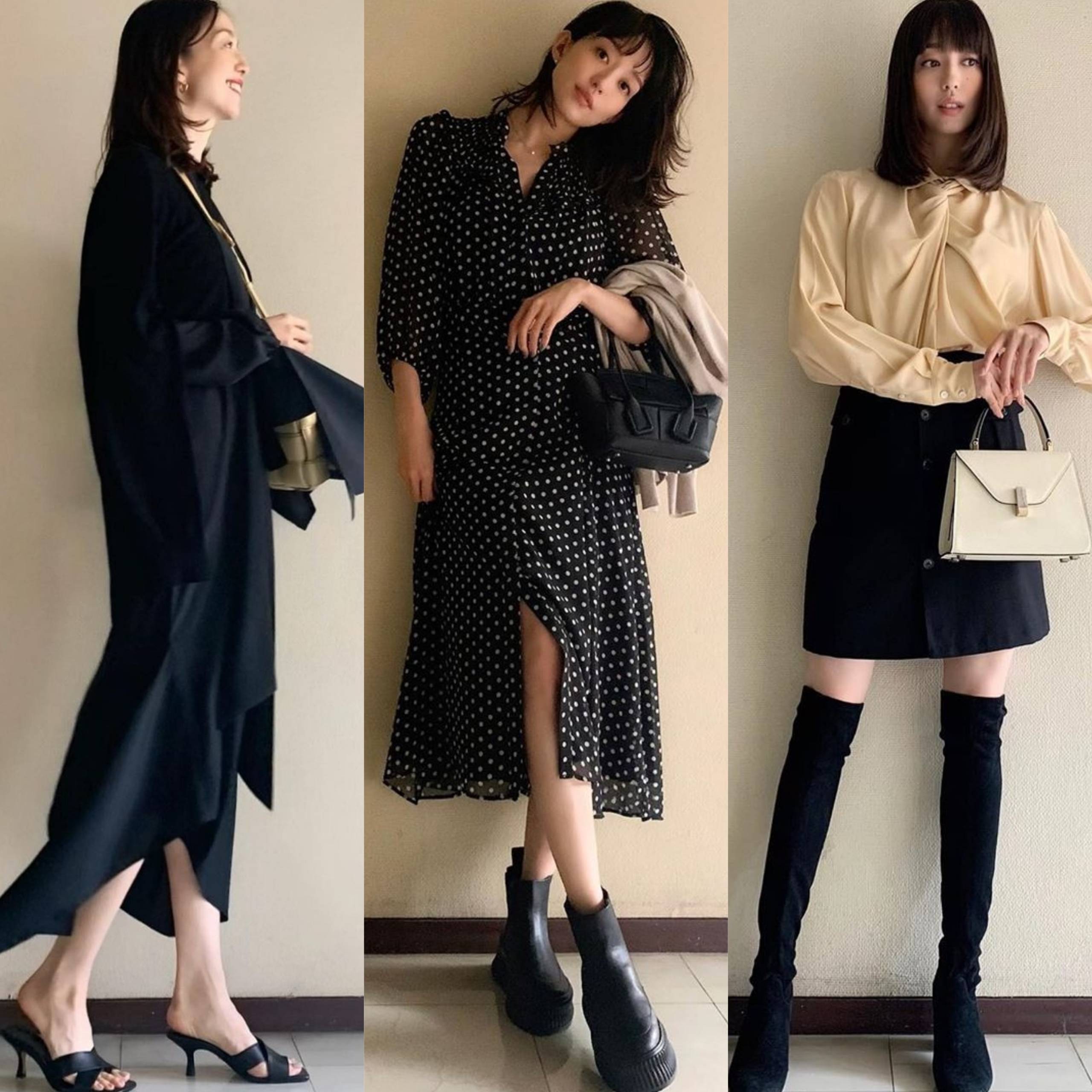 日本女神松岛花的穿搭,成熟气质不失时尚,值得30岁以上的女性借鉴