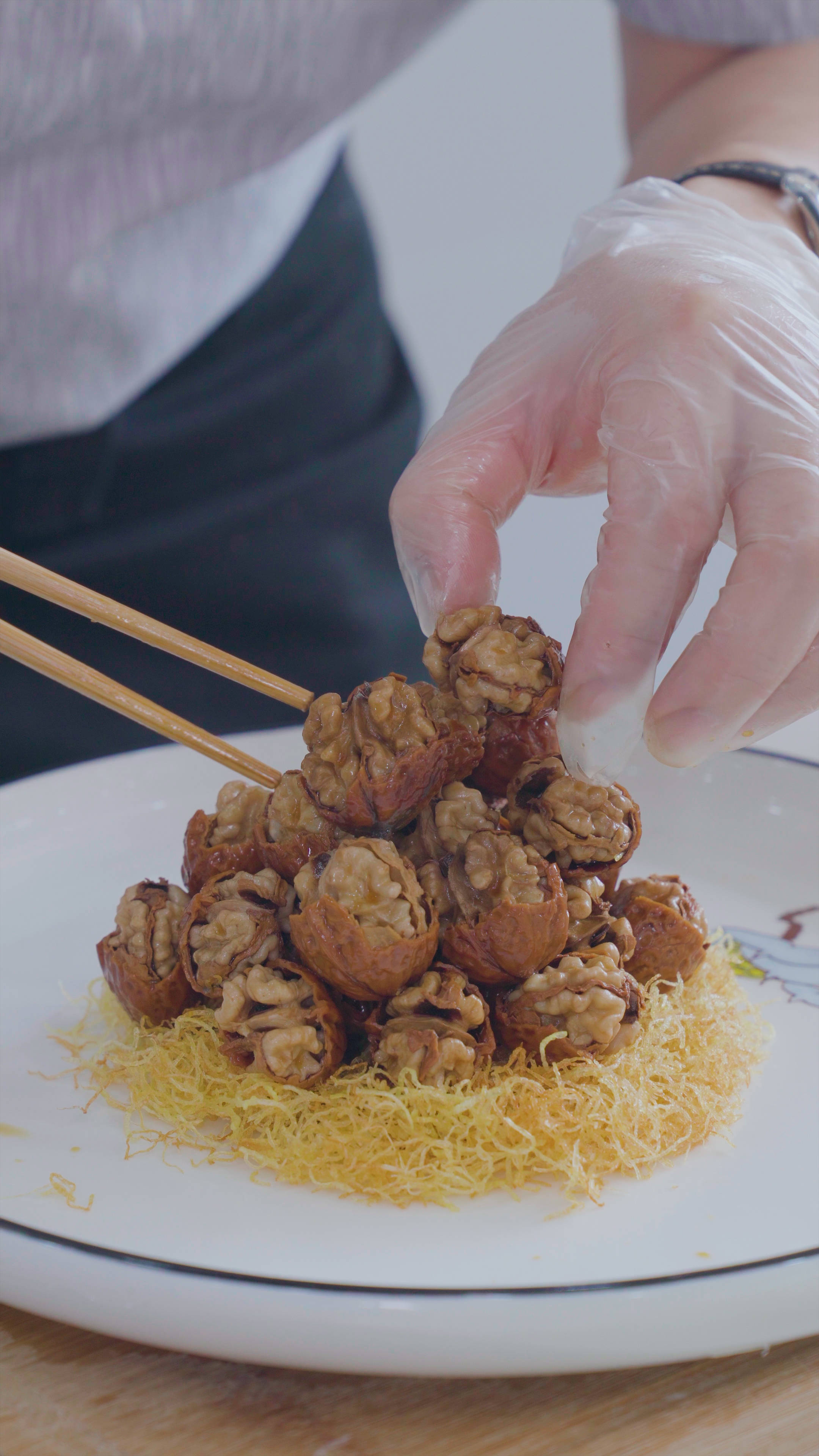 沁心有机核桃用话梅蚝油卤出来的核桃味道竟这么好