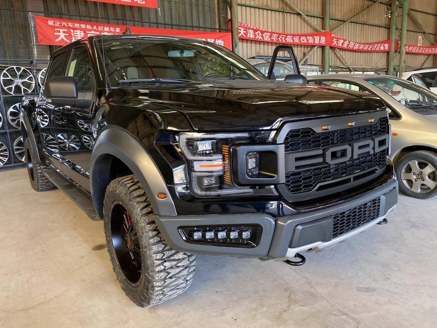 2020款福特猛禽f150美式肌肉皮卡改装实拍