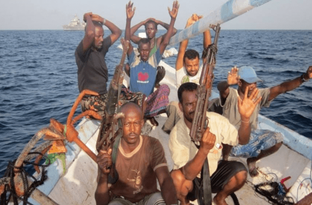 索马里海盗的照片图片