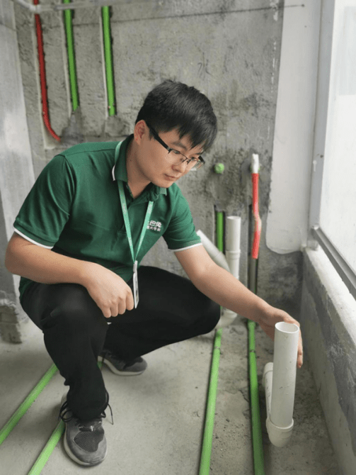 土巴兔质检员工地直播现场图片