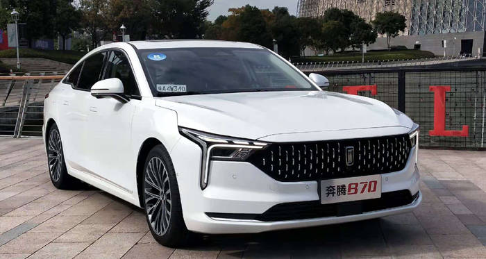 颜值更走心动力有惊喜试驾第三代奔腾b70