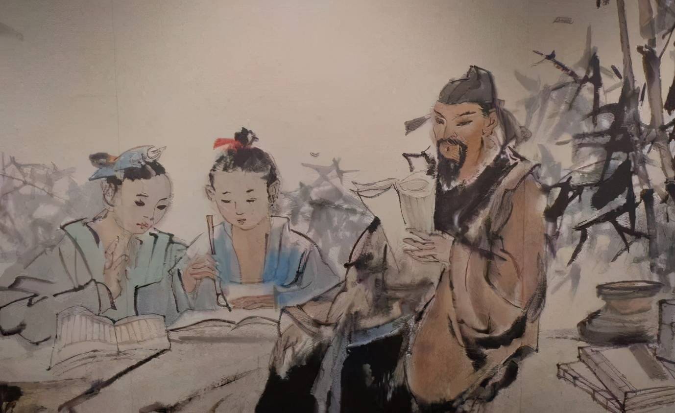 苏洵吃粽子图片
