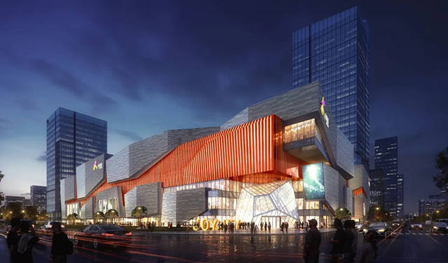 武汉光谷大悦城商业综合体以光谷核心元素光为设计灵感