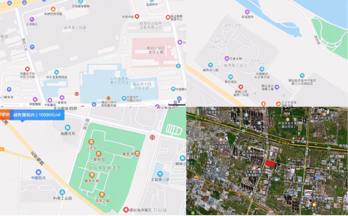 烟台二中高新校区地图图片