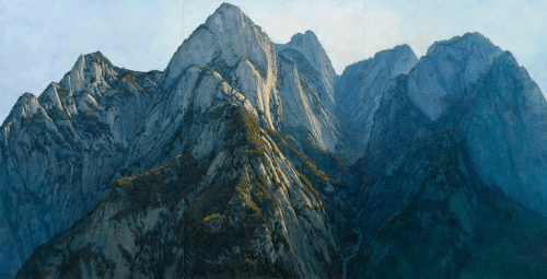 “华山十年——田学森油画展”在中国美术馆举办