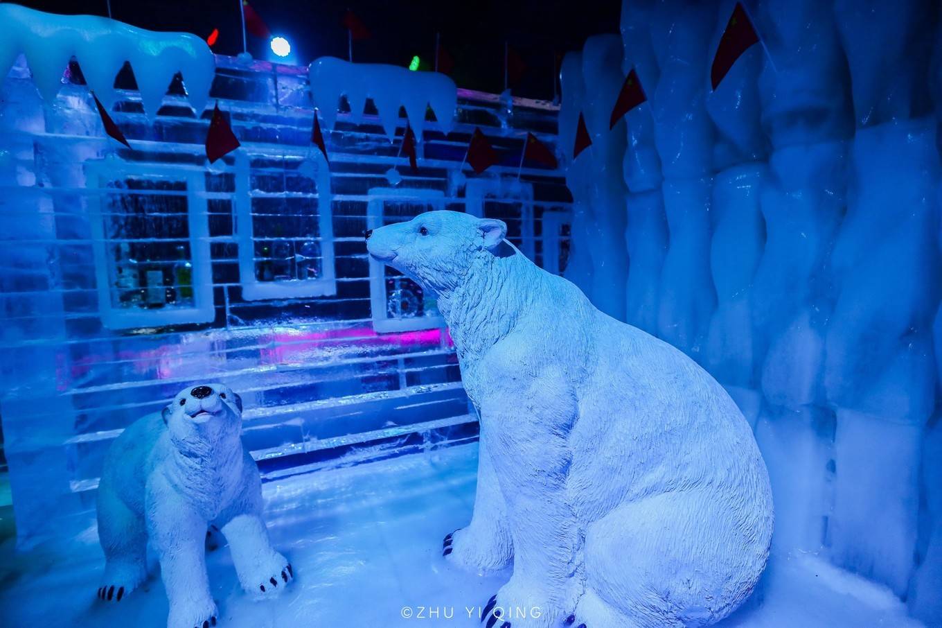 湖州德清冰雪世界图片