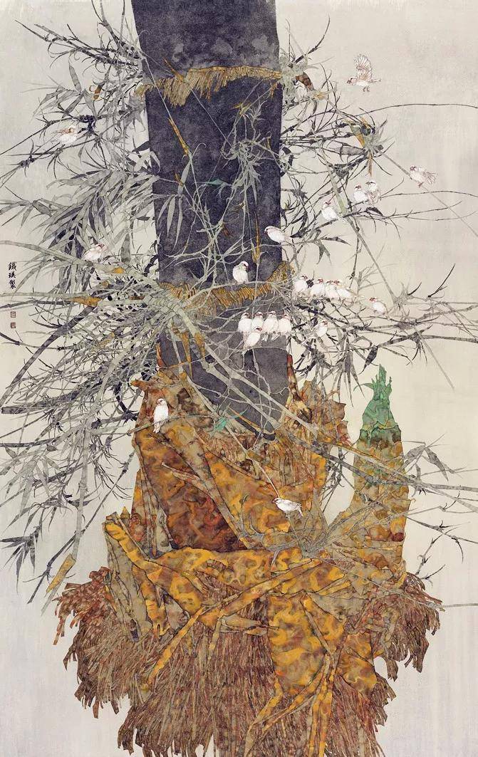 全国第三届现代工笔画作品大展——入选精品作品(附高清作品照片)