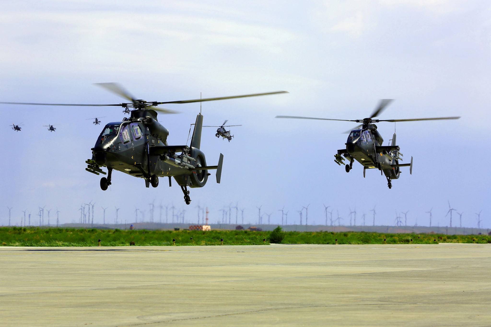我国的武装直升机图片