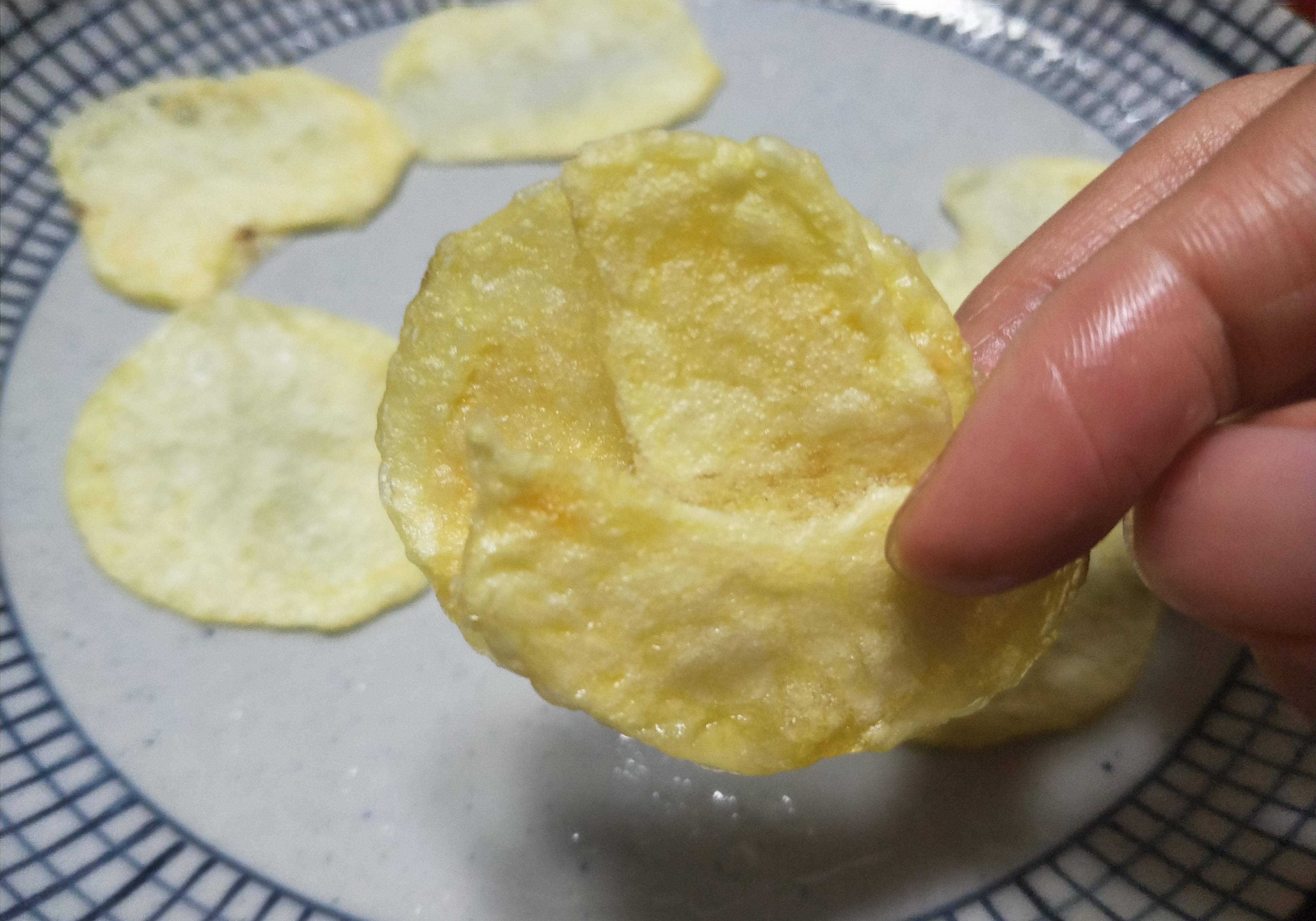 原創自制健康薯片香脆可口孩子想吃在家做再也不用去外面買了