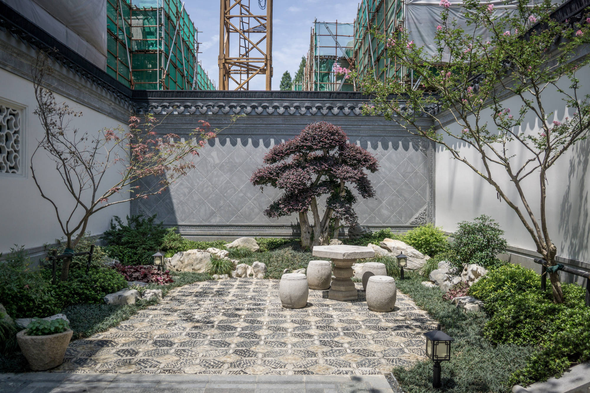 6个中式"庭院花园"设计要素,农村的房子就该这样建,太美了