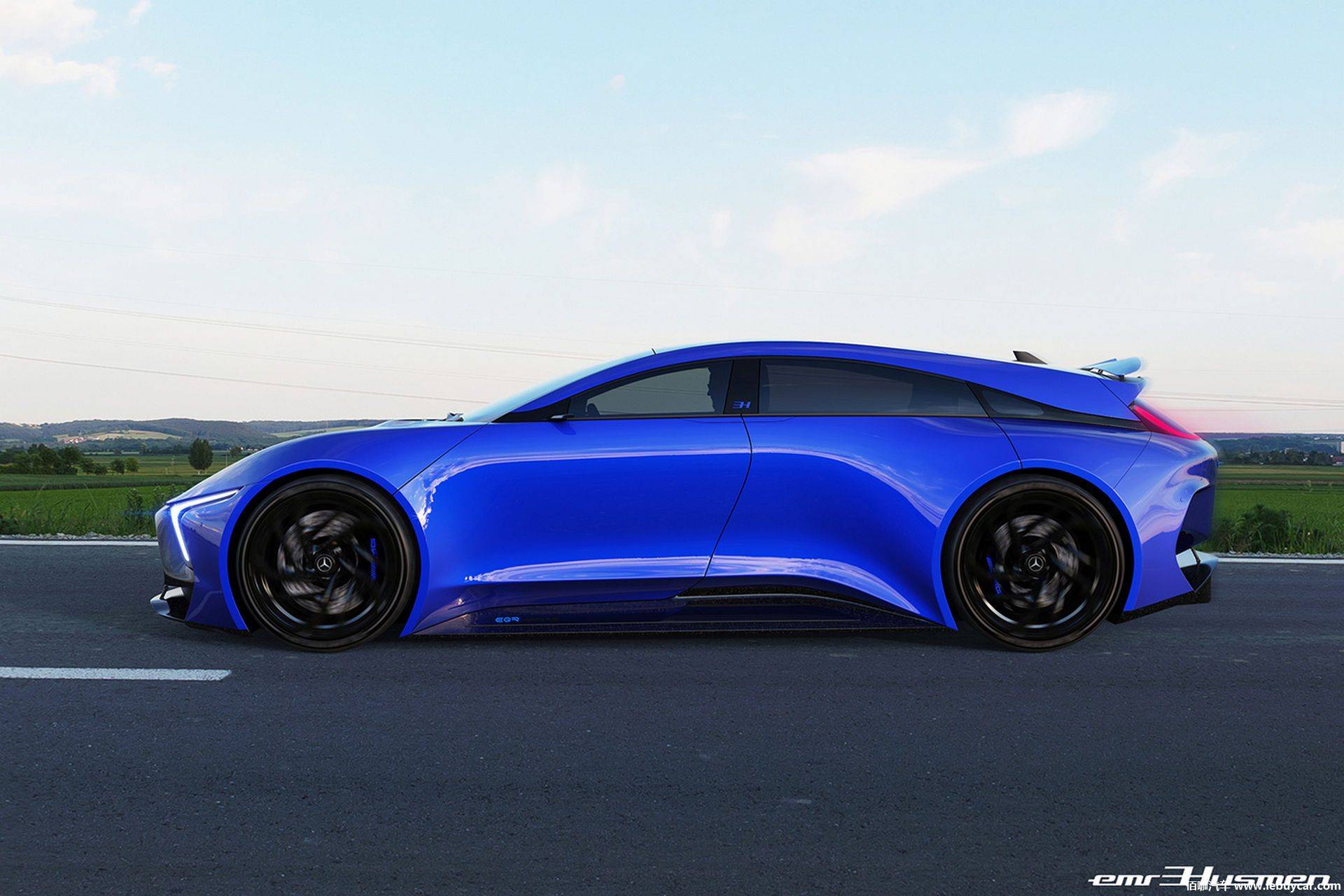 梅赛德斯-奔驰eqr amg概念渲染图 基于r级设计而来_搜狐汽车_搜狐网