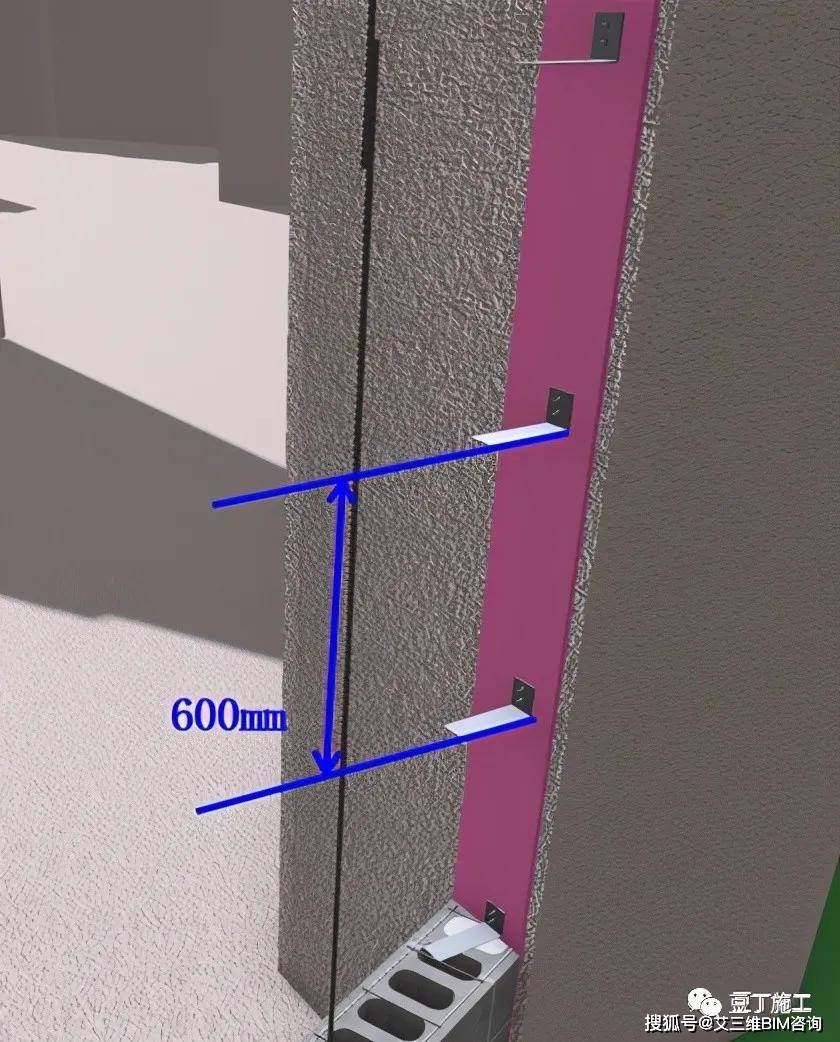 3d圖解韓國工程二次結構砌築標準施工工藝跟我們有哪些不同